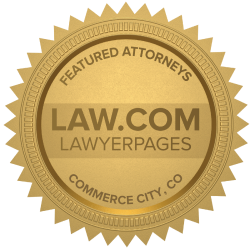 Featured Commerce City, CO Car Accident Lawyers Badge